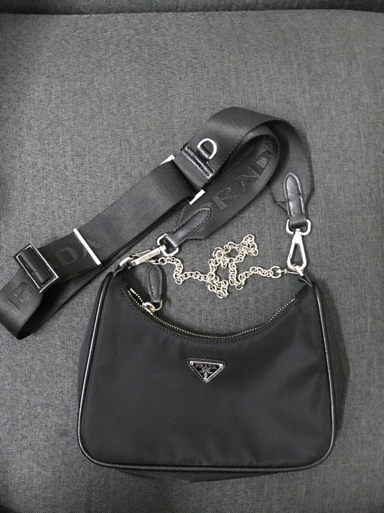 Prada polyester bag top