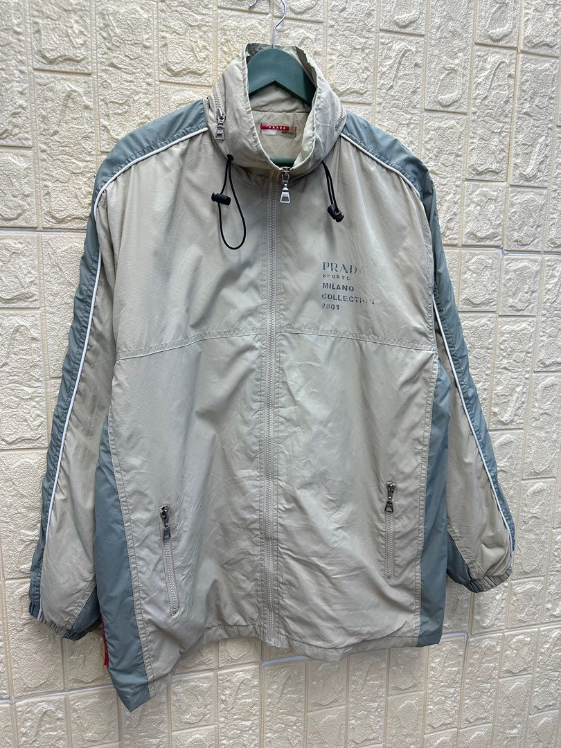 Prada sport windbreaker MJ75 Men s Fashion Coats Jackets and