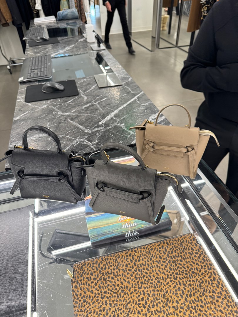 Celine Pico Belt Bag, Luxury, Bags & Wallets on Carousell