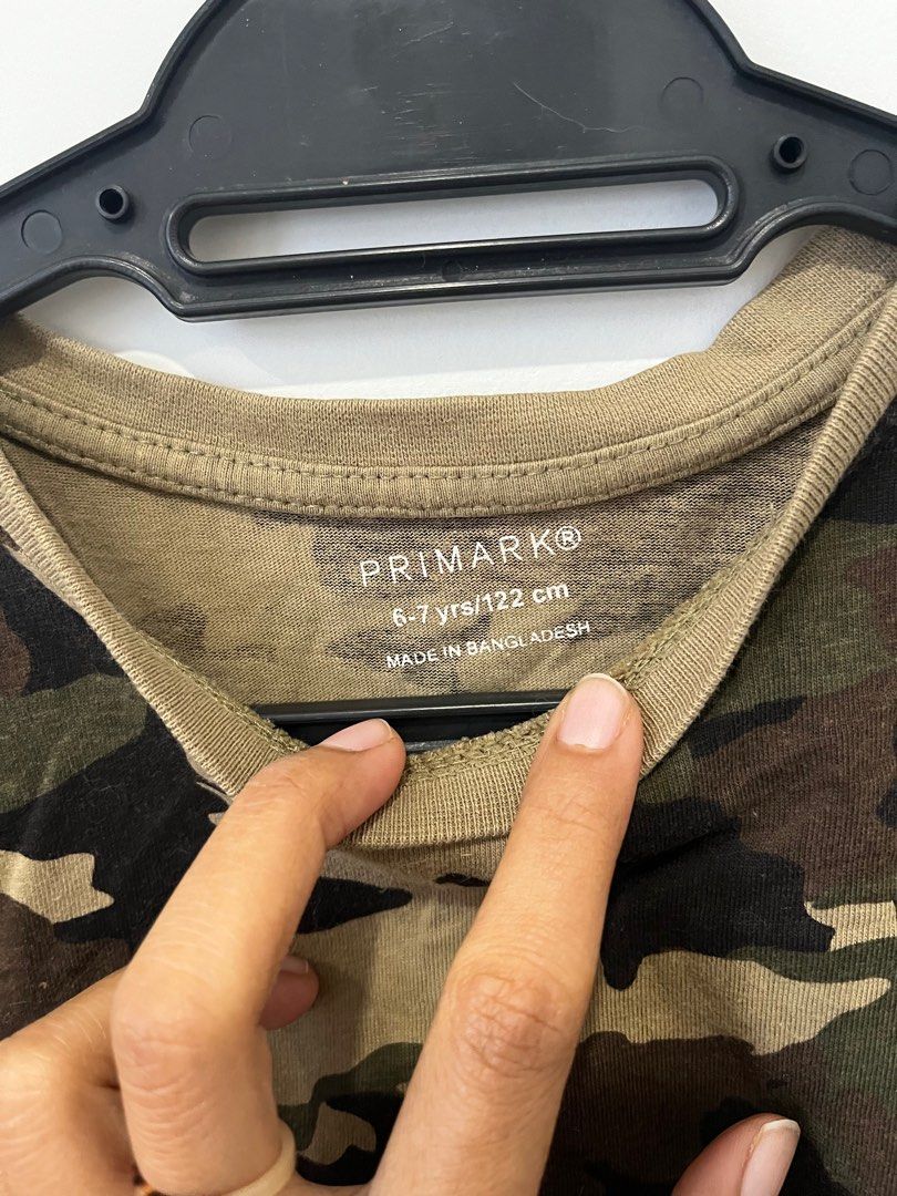 Camouflage t online shirt primark