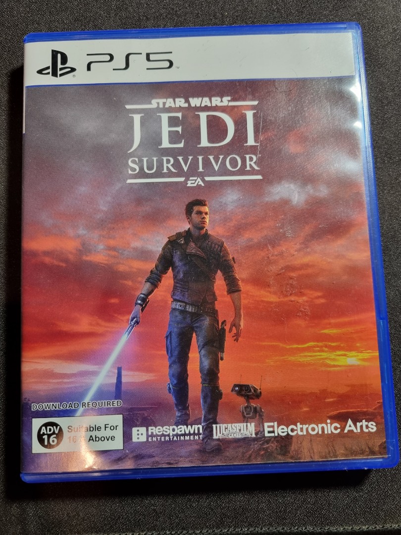 PS5 Star Wars Jedi Survivor, Video Gaming, Video Games, PlayStation on  Carousell