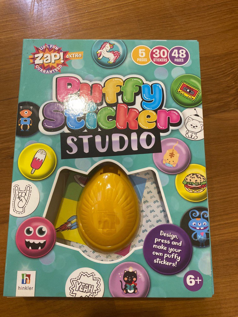 Make Your Own Puffy Stickers, Puffy Stickers