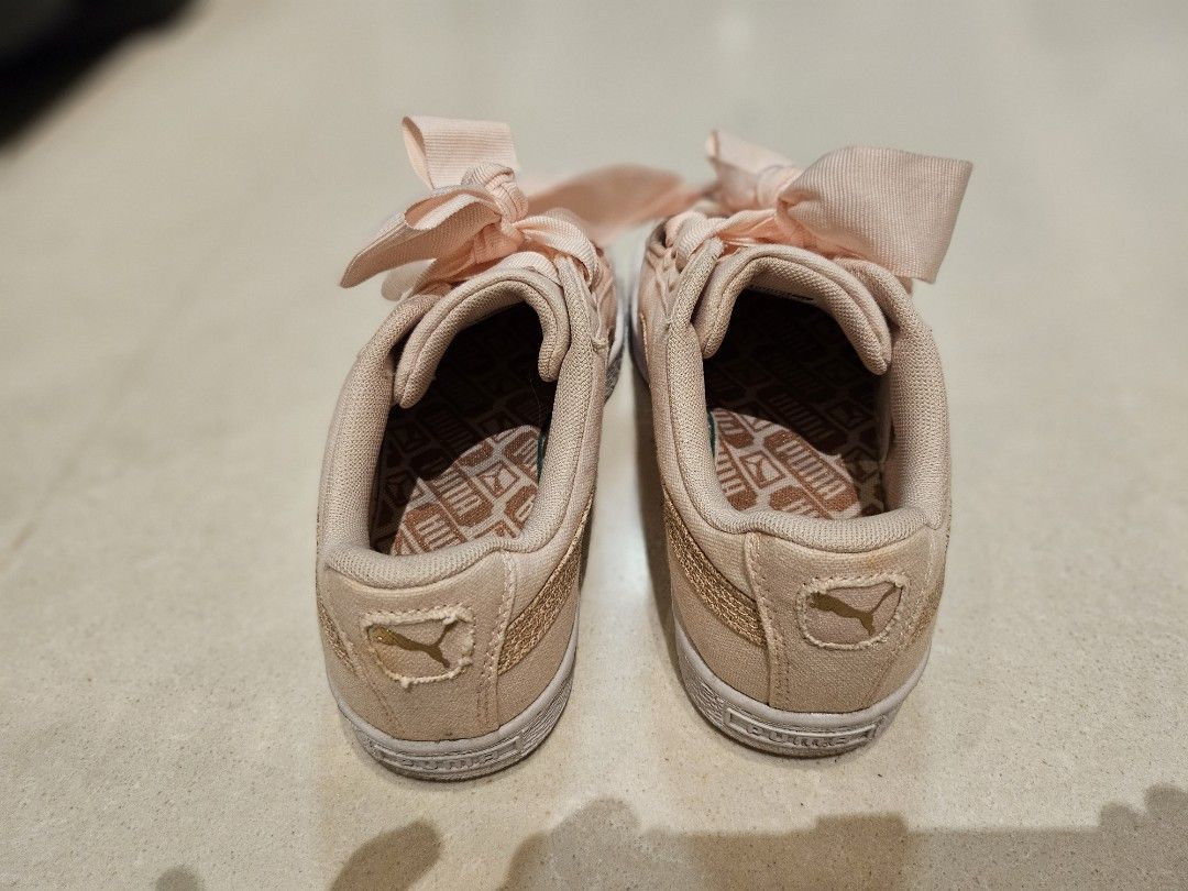 Puma basket heart Women s Fashion Footwear Sneakers on Carousell