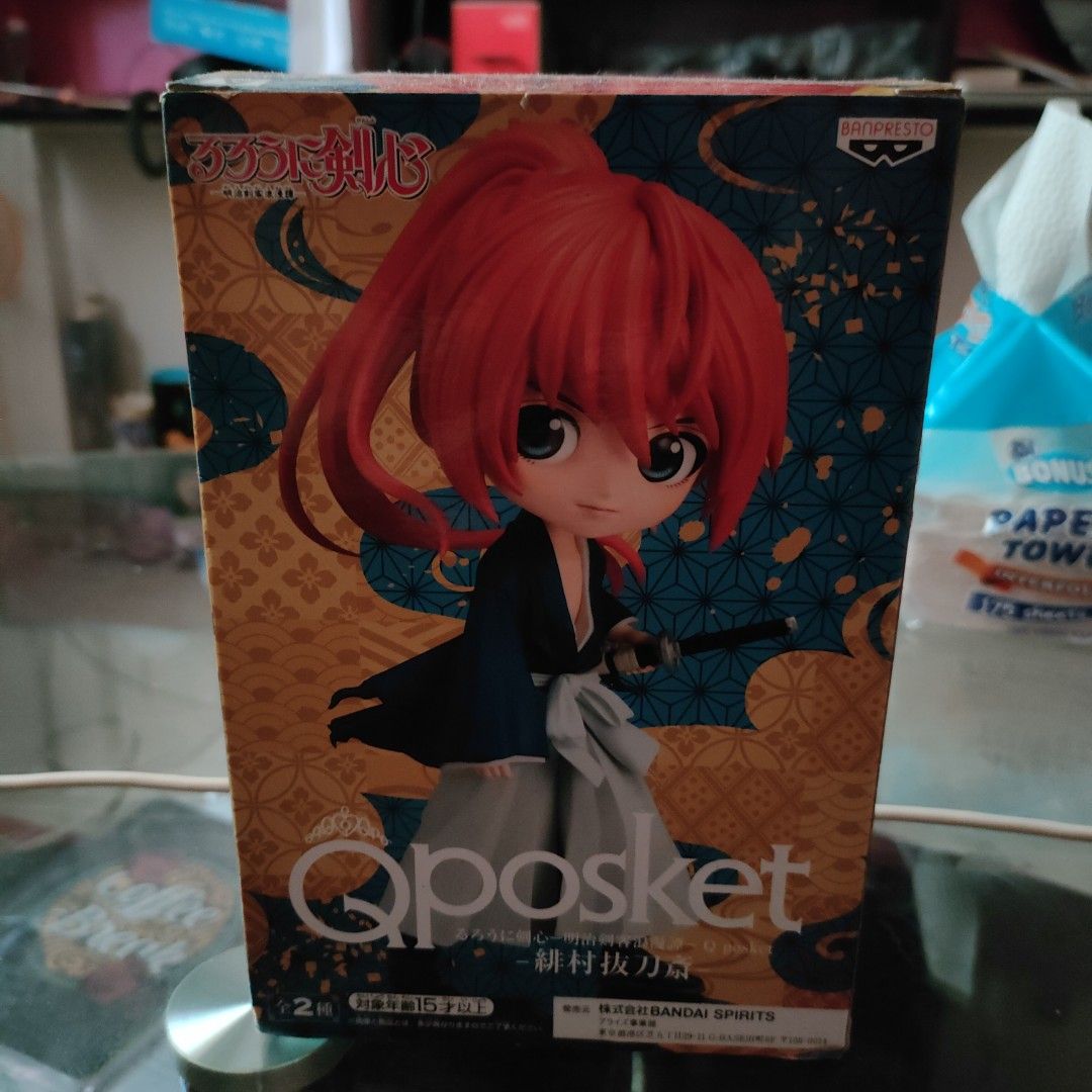 Qposket kenshin (Category: Figurines & Statues) located in Las Pinas. Submitted by hi_sayo_bili_na (Listing ID 1262670512, Image 1). Description: for sale qposket kenshin authentic( loose ) for 400 pesos loc Las Pinas pm for more details.