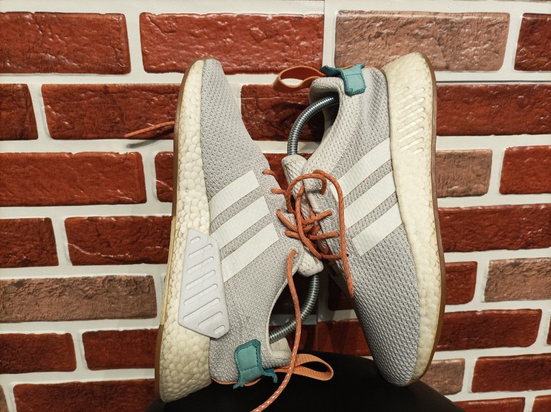adidas originals nmd r2 boost summer sneakers in white cq3080