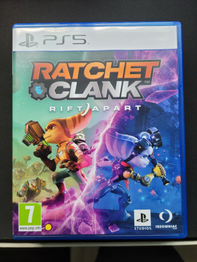 Ratchet Clank Rift Apart Custom Made Steelbook case for PS5 CASE