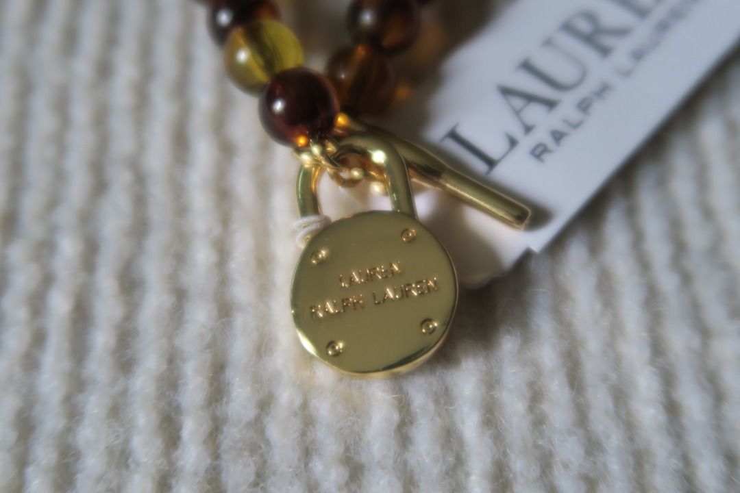 Ralph lauren tortoise shell new arrivals necklace