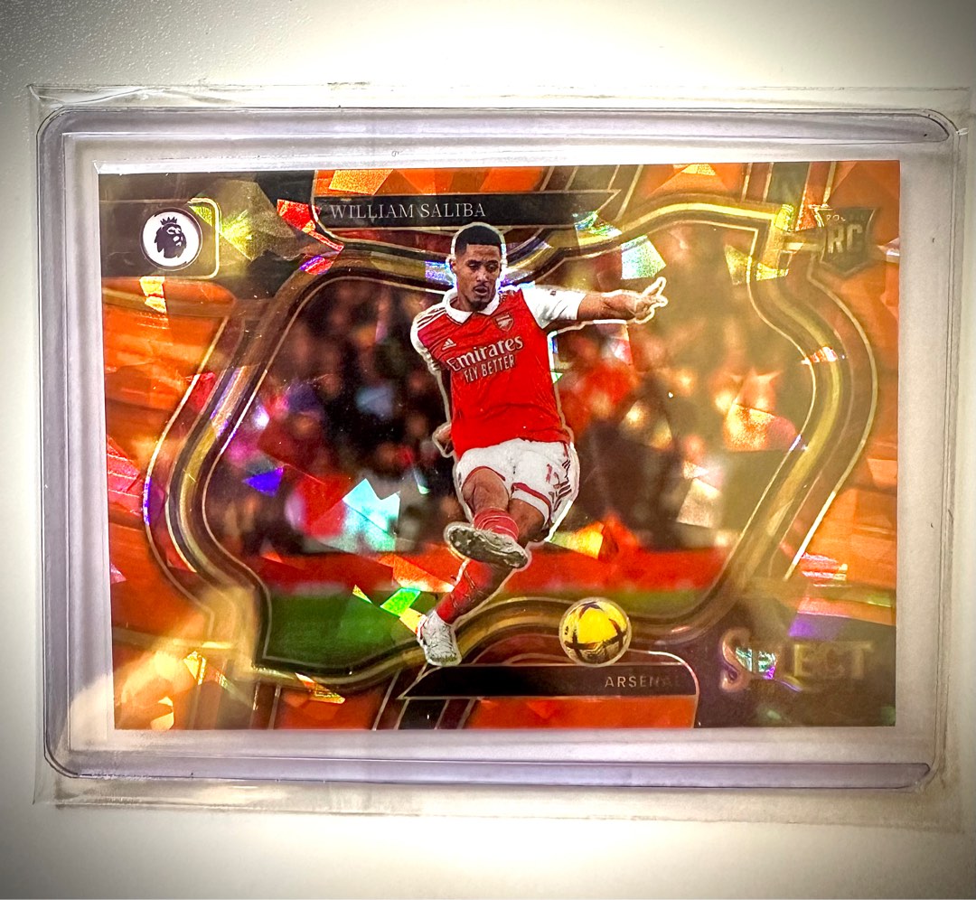 The Rarest Football Card Rare Football Cards Jadon Sancho saliba numbered Garnacho Alvarez ...