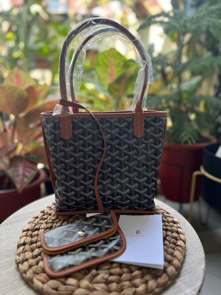 New Goyard Mini Anjou Red (db, rec)