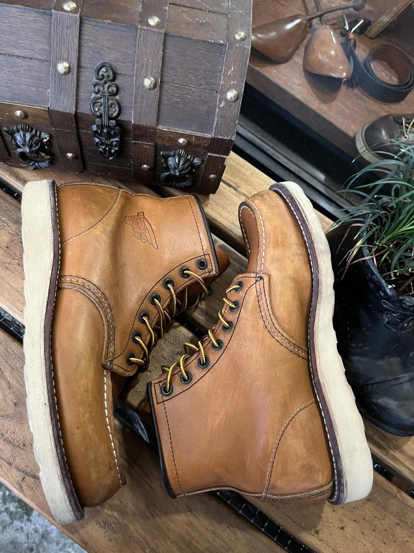 Red Wing 875 7E (Category: Boots) located in La Trinidad. Submitted by sikicksforlife (Listing ID 1262674625, Image 3). Description: 7E, fits 7.5 to 8 us mens like new condition no box we ship nationwide payment us thru BDO , maya or gcash pm for more details maraming salamat po 🙂.