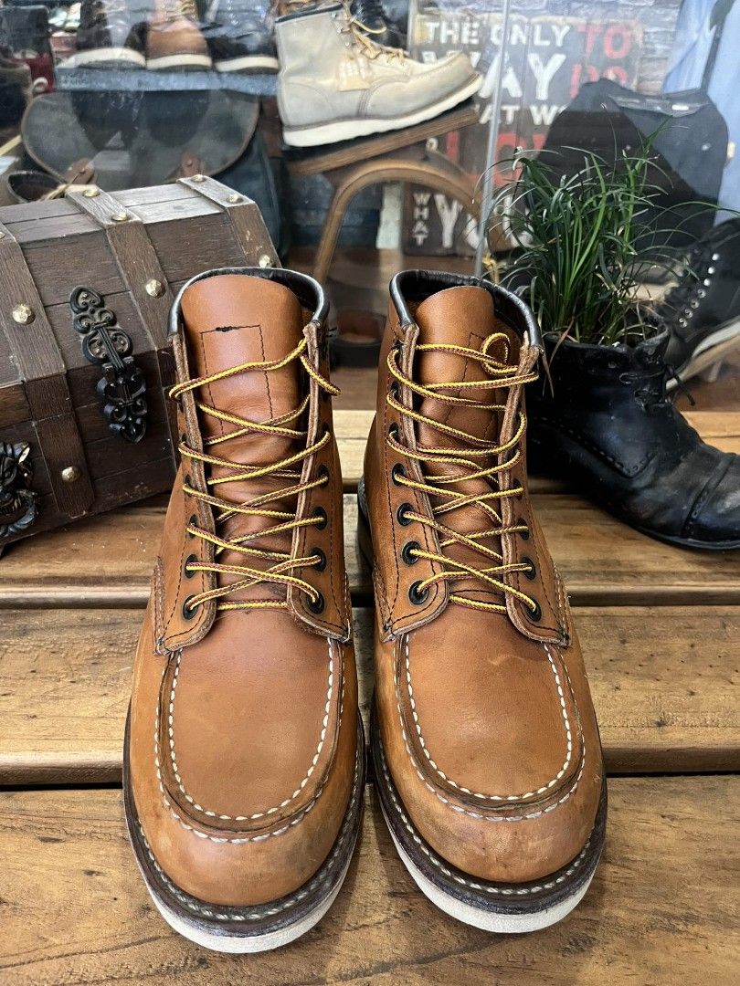 Red Wing 875 7E (Category: Boots) located in La Trinidad. Submitted by sikicksforlife (Listing ID 1262674625, Image 1). Description: 7E, fits 7.5 to 8 us mens like new condition no box we ship nationwide payment us thru BDO , maya or gcash pm for more details maraming salamat po 🙂.