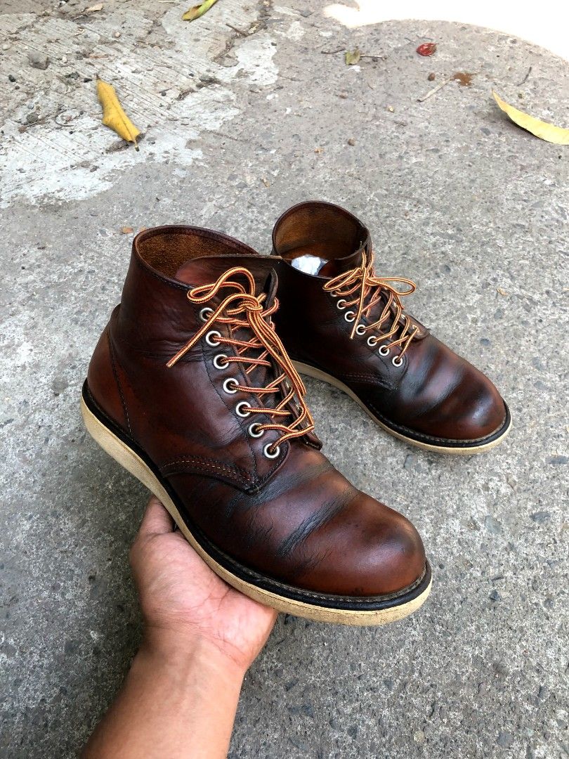 Redwing 9111 classic round, Fesyen Pria, Sepatu , Sepatu Boot di