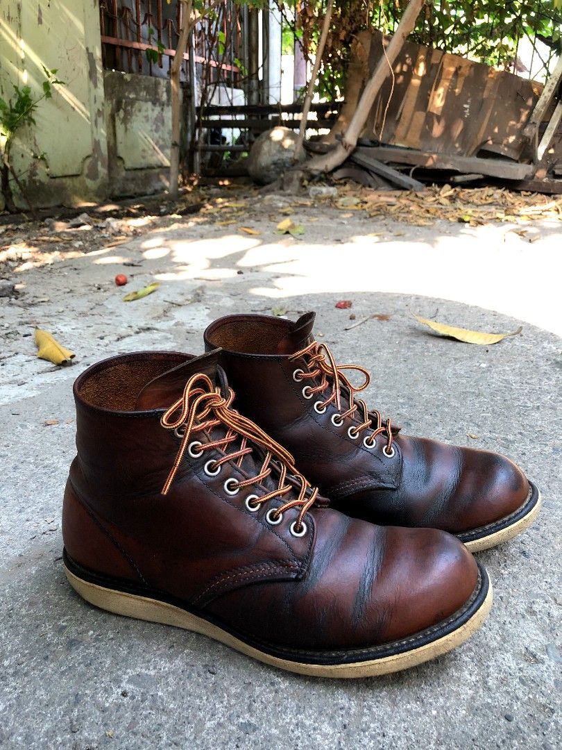 Redwing 9111 classic round, Fesyen Pria, Sepatu , Sepatu Boot di