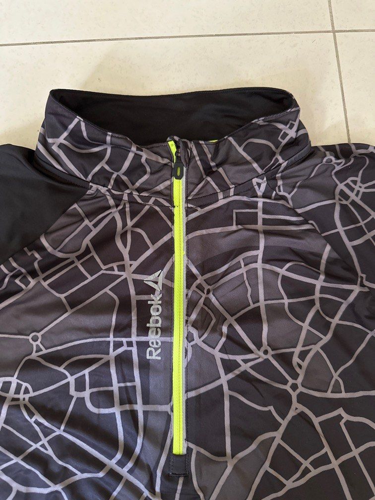 Reebok running cheap jacket mens