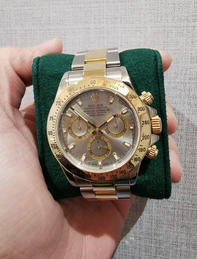 Rolex daytona deals rhodium dial