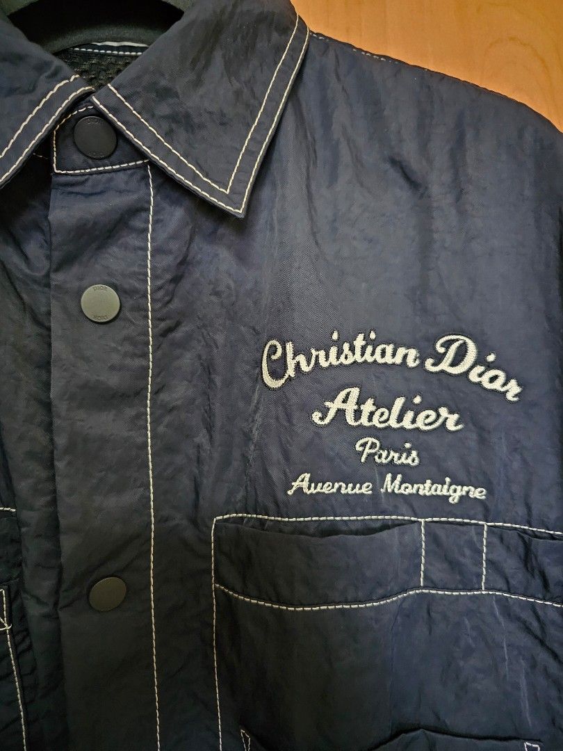Rtp 2.2k Christian Dior Atelier Embroidery Overshirt