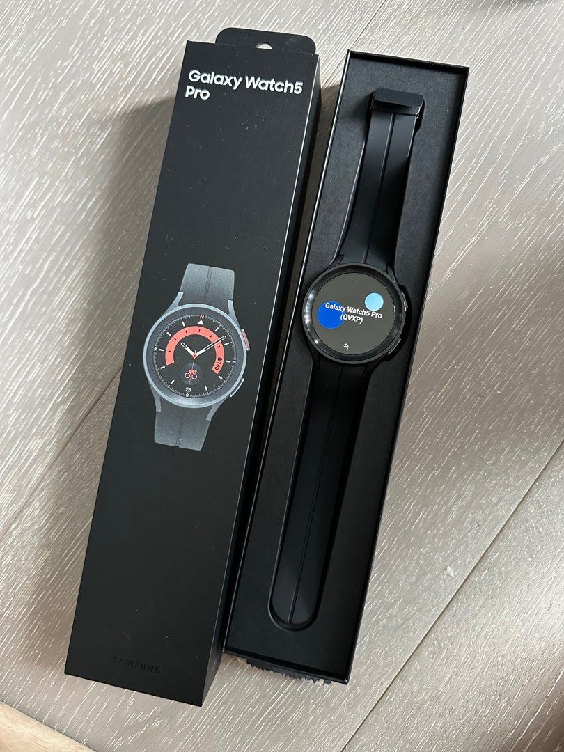 美品Galaxy Watch5 Pro プロブラックチタニウム 海外版 美品】Galaxy