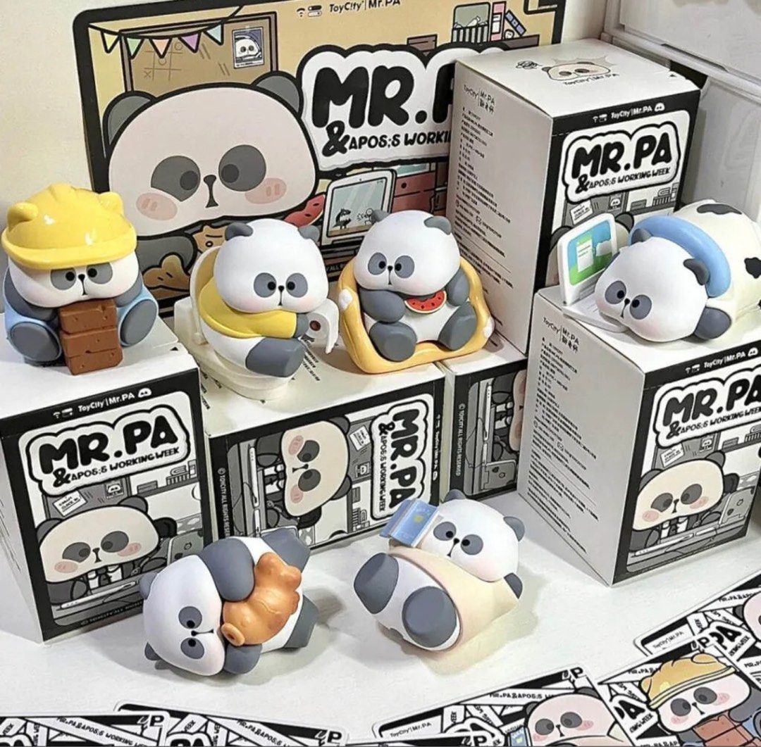 [Sealed / Unsealed choose Design] Authentic Mr PA toy city working week ...