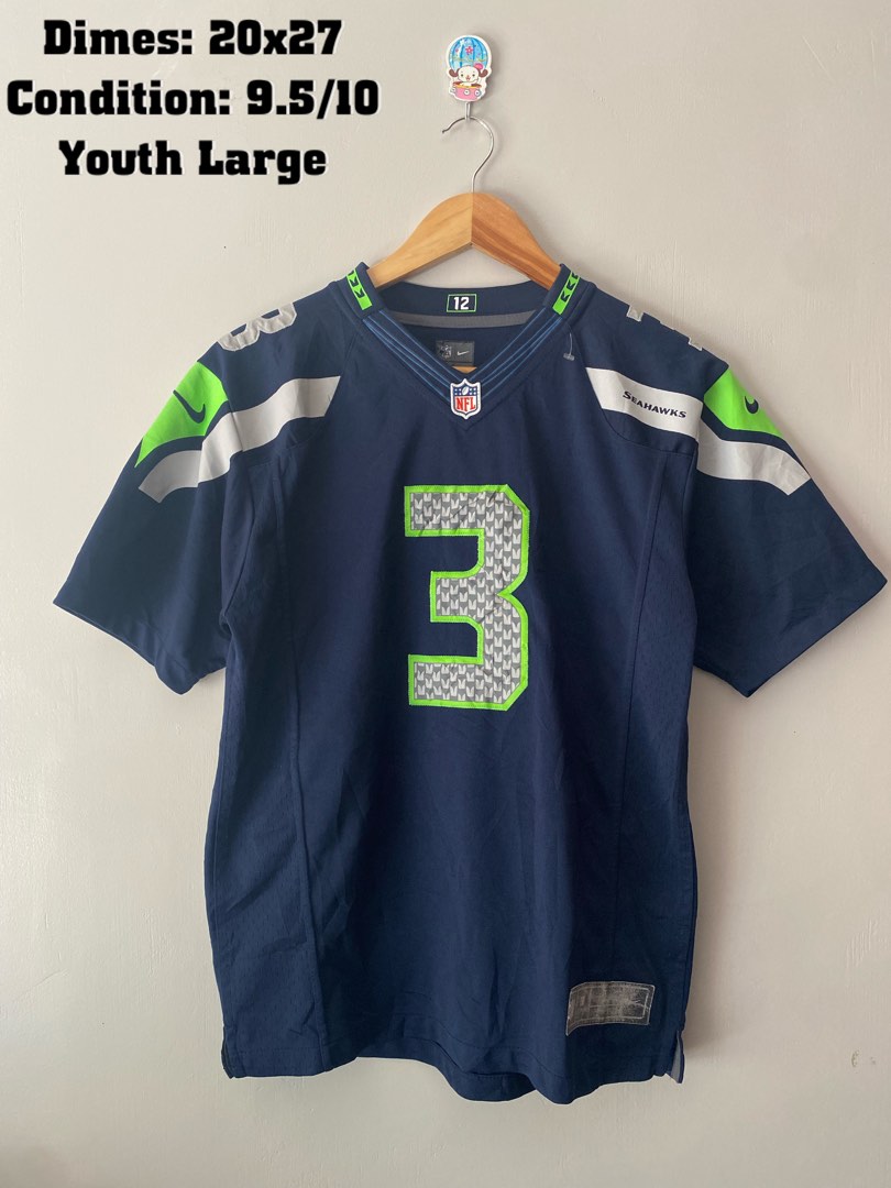 Seahawks jersey youth online large