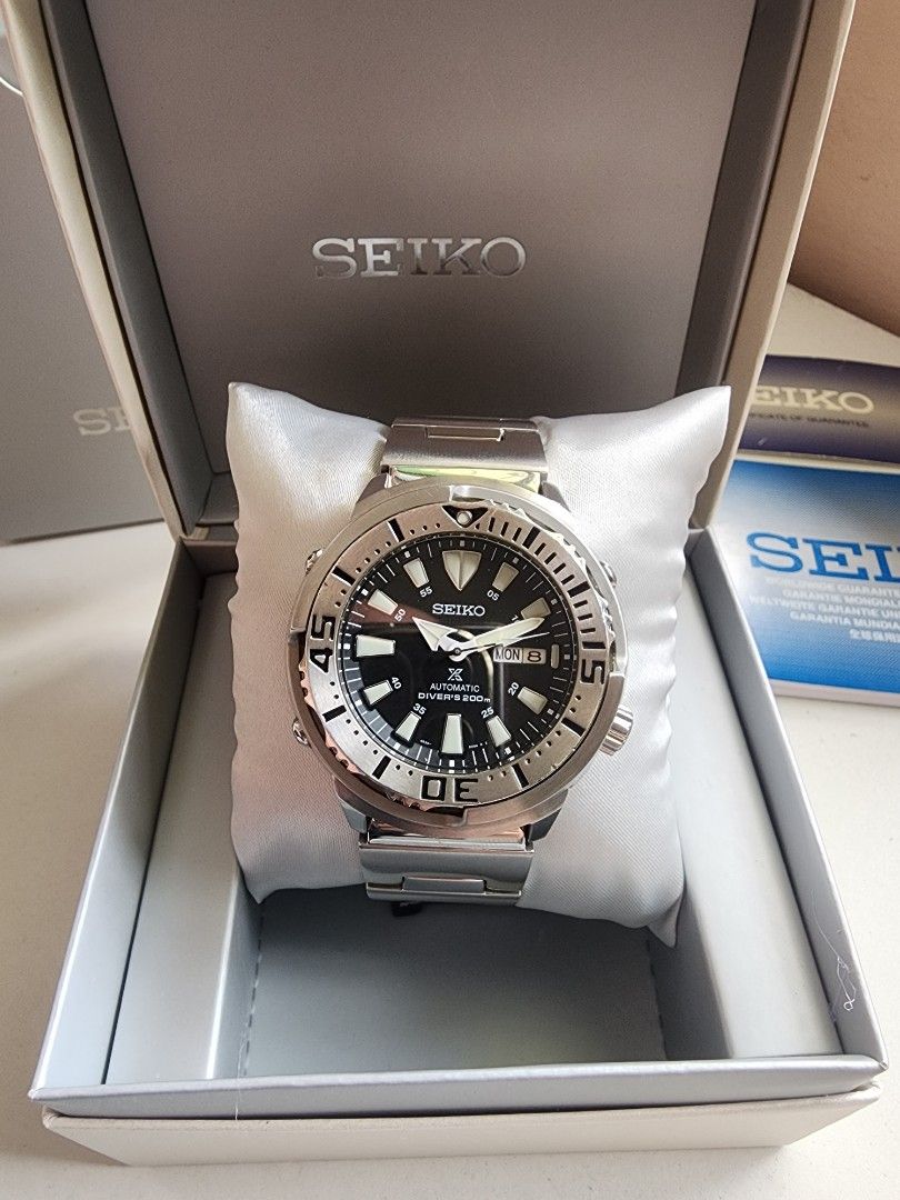 Seiko Prospex Baby Tuna all steel SRP637 Men s Fashion Watches