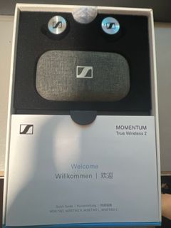 Sennheiser momentum true store wireless 2 unboxing