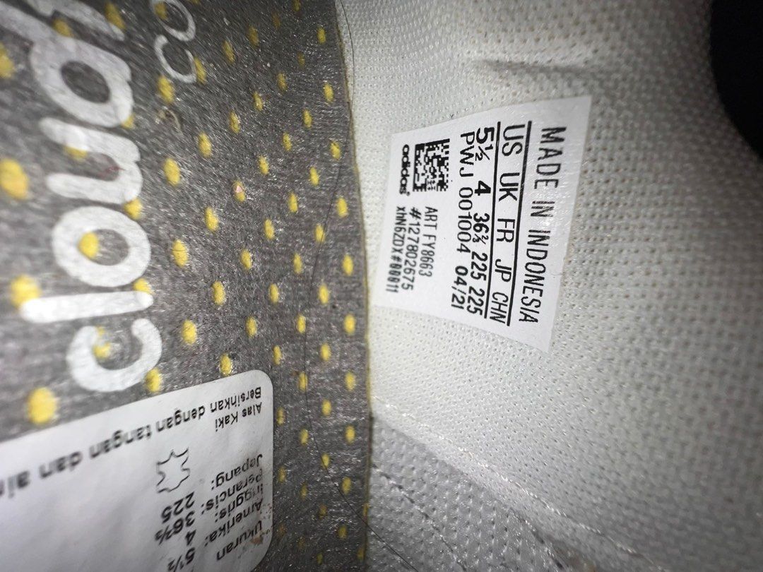 Ukuran sepatu shop adidas cm