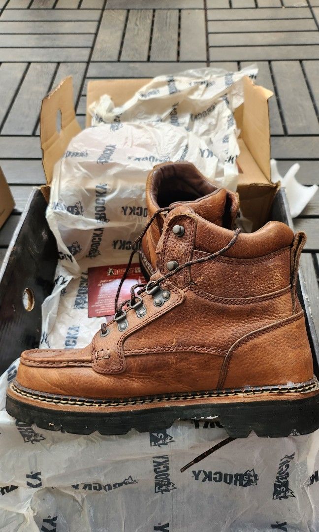 Sepatu boot rocky Fesyen Pria Sepatu Sepatu Boot di Carousell