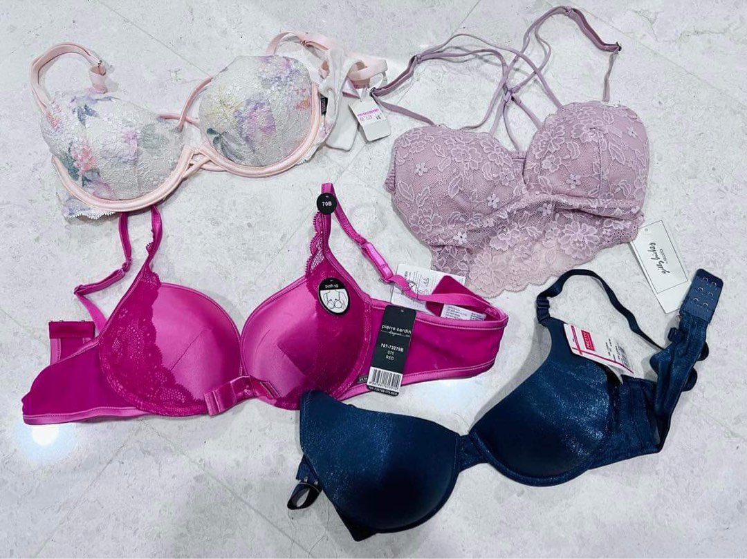 Victoria's Secret Rhinestone Bra Pink Size 32 B - $32 - From A