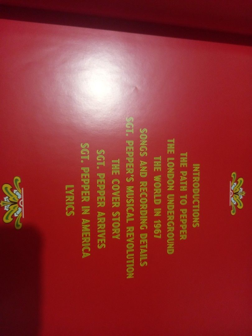 Sgt pepper 50th anniversary book (Category: CDs & DVDs) located in Mandaluyong City. Submitted by bonzen21 (Listing ID 1262759765, Image 2). Description: sgt pepper book exclusive only to the 2017 sgt pepper cd. deluxe box set 50th anniversary... pm for more info.