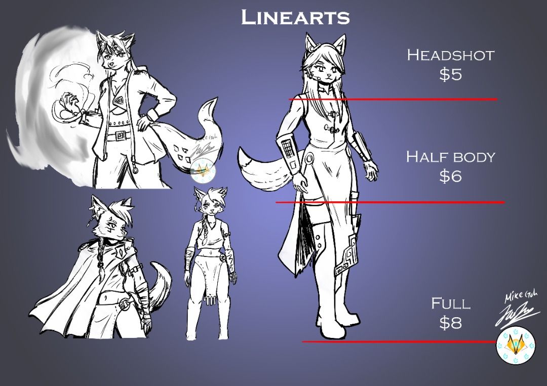 Single character art commission (SFW), Hobbies & Toys, Stationery ...