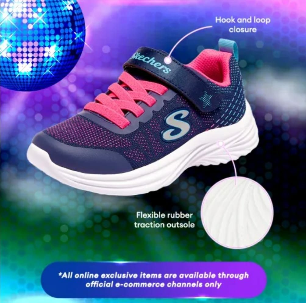 Girls new arrivals white skechers