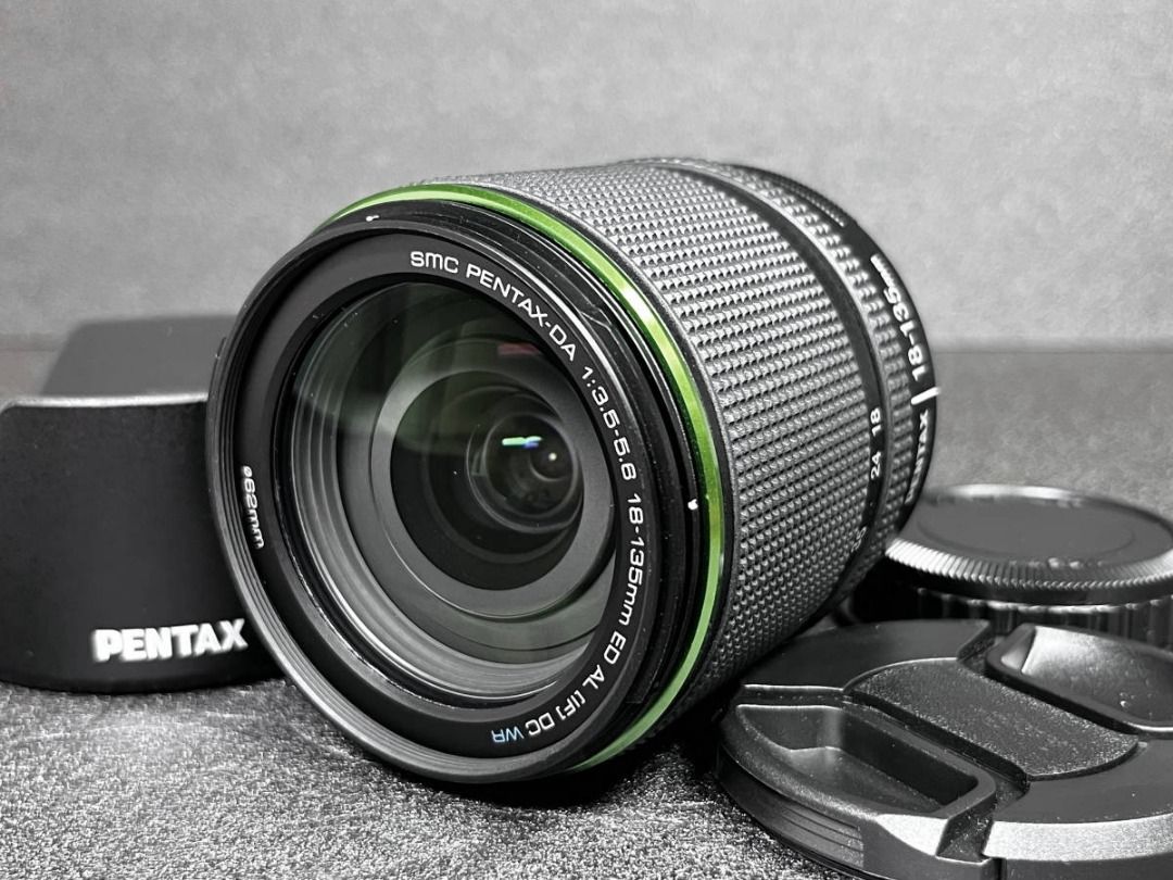 smc PENTAX-DA 18-135mm f/3.5-5.6 ED AL DC WR #501209, 攝影器材