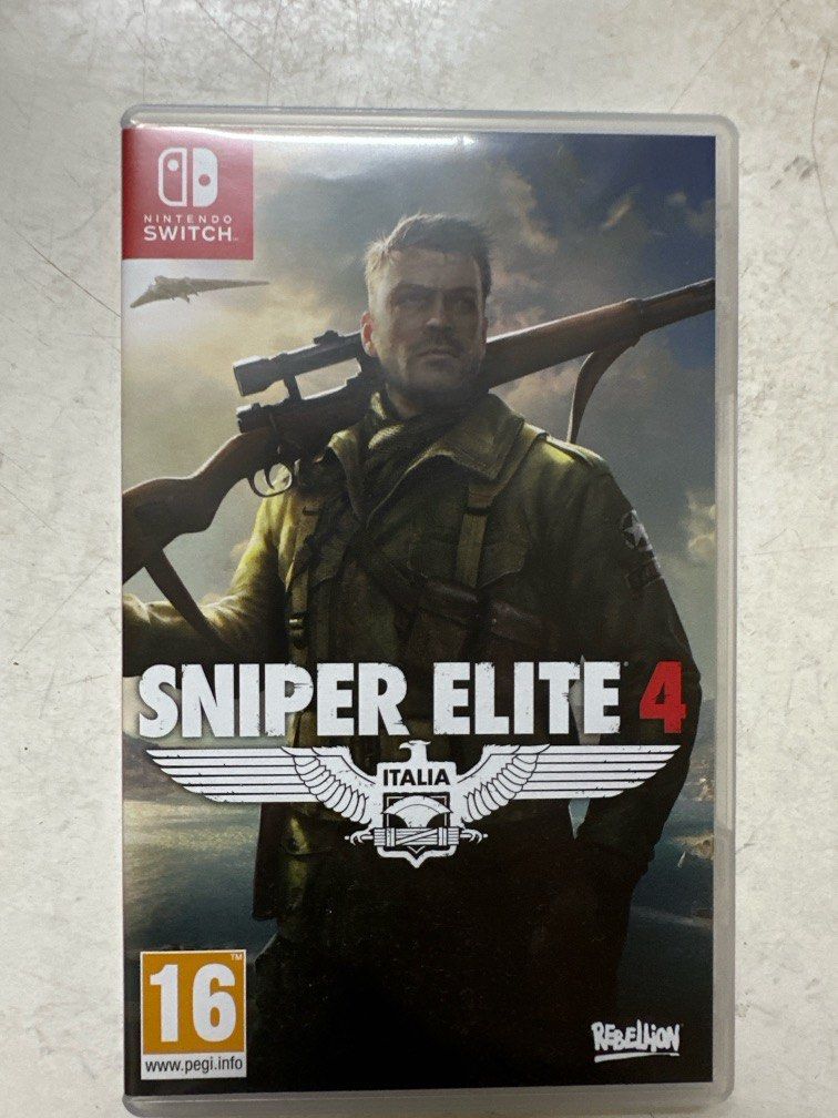 Nintendo switch sniper elite 4 on sale