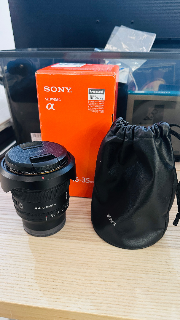 Sony FE PZ 16-35mm F4G (SELP1635G), 攝影器材, 鏡頭及裝備- Carousell