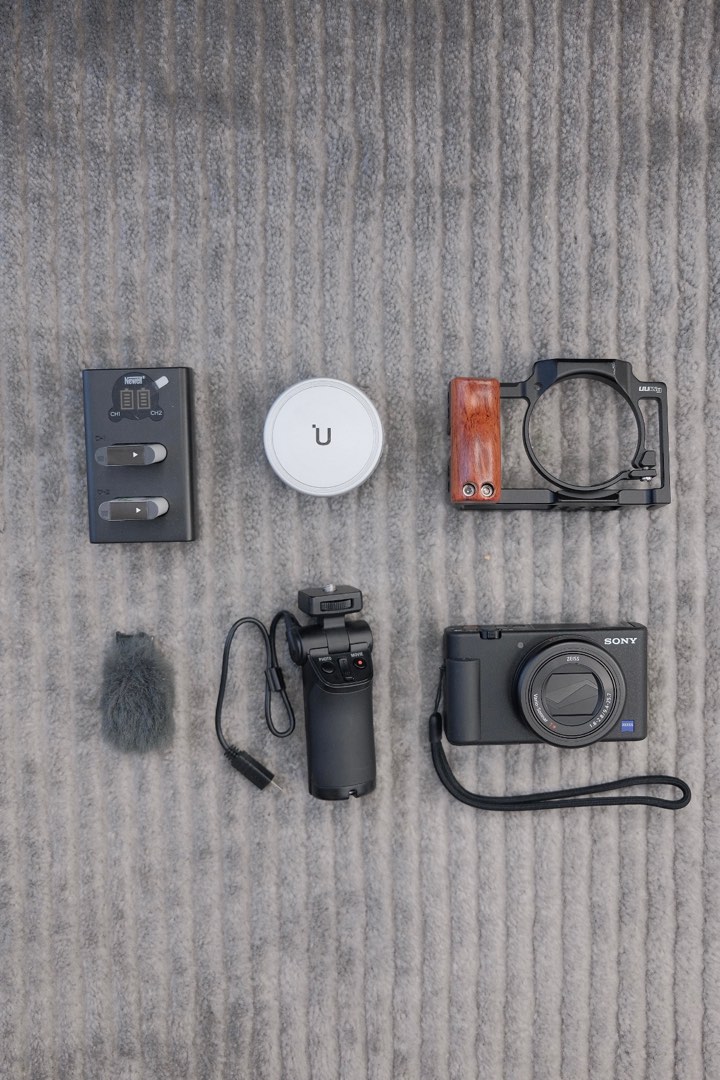 Sony ZV1 with accessories, Photography, Cameras on Carousell