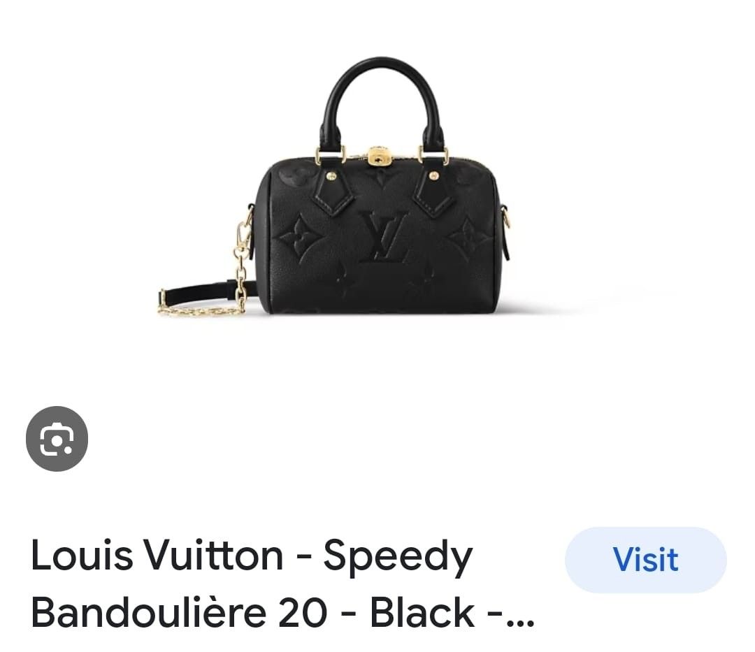 LV Speedy Bandouliere 20, Luxury, Bags & Wallets on Carousell