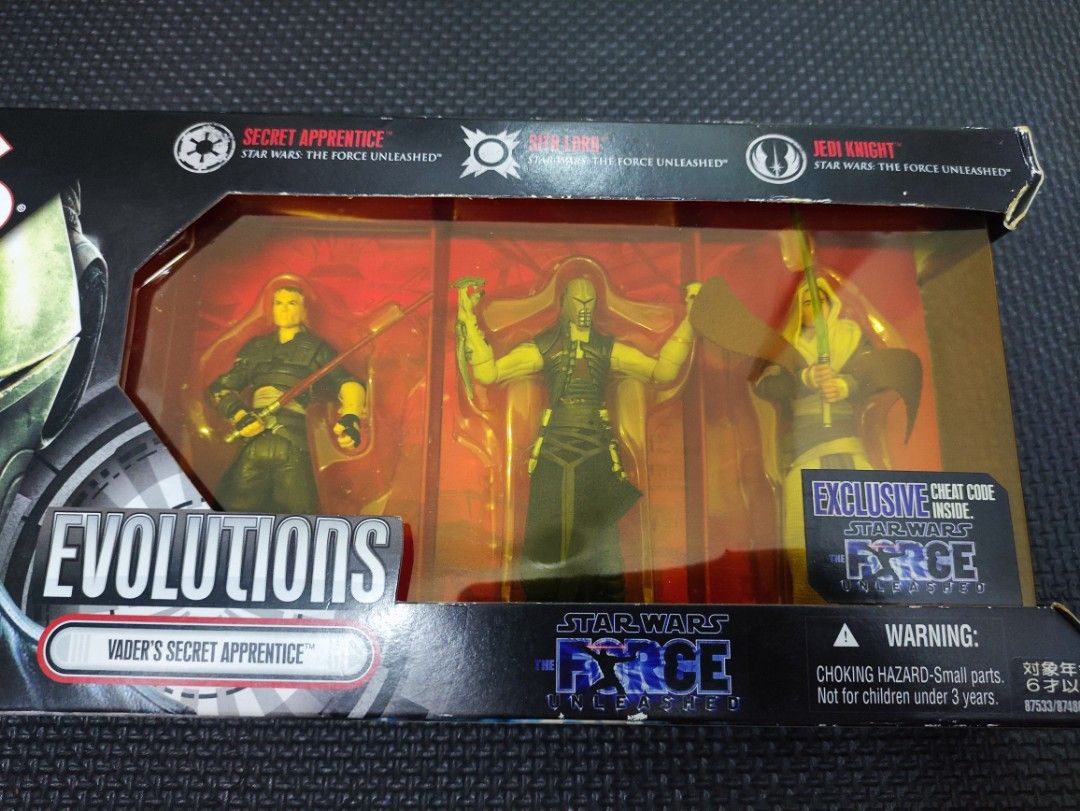 Star Wars 3.75 Force Unleashed set, Hobbies & Toys, Toys & Games on ...