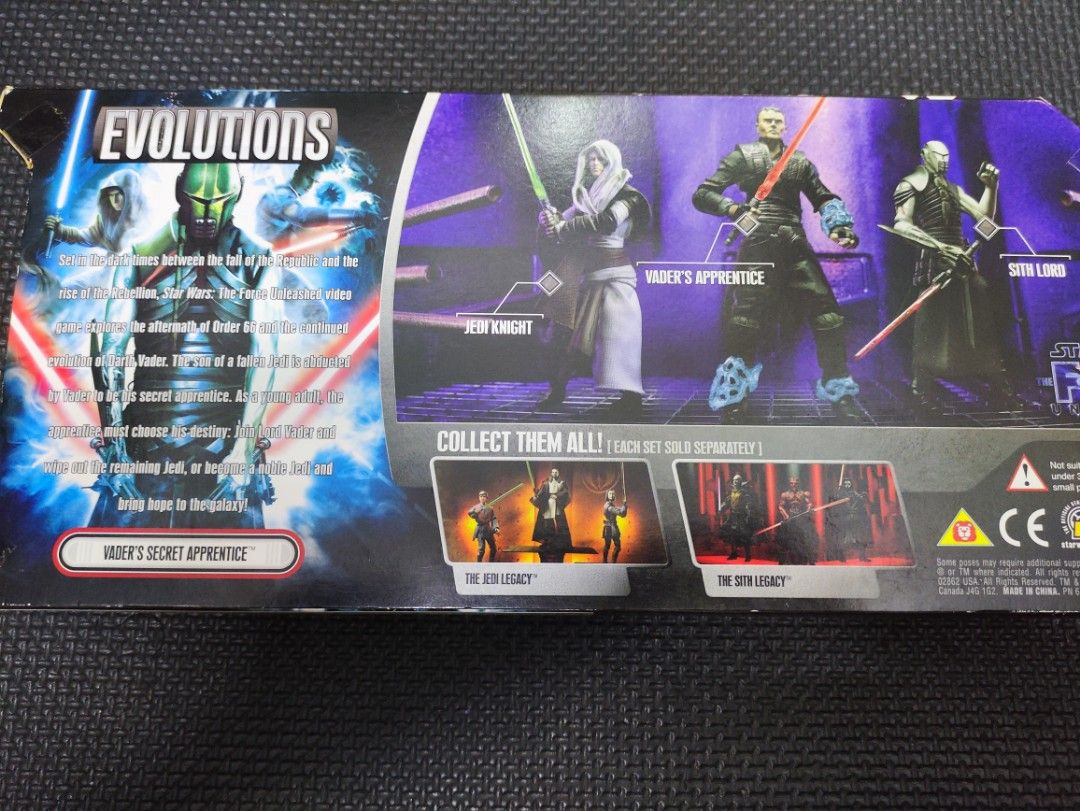 Star Wars 3.75 Force Unleashed set, Hobbies & Toys, Toys & Games on ...