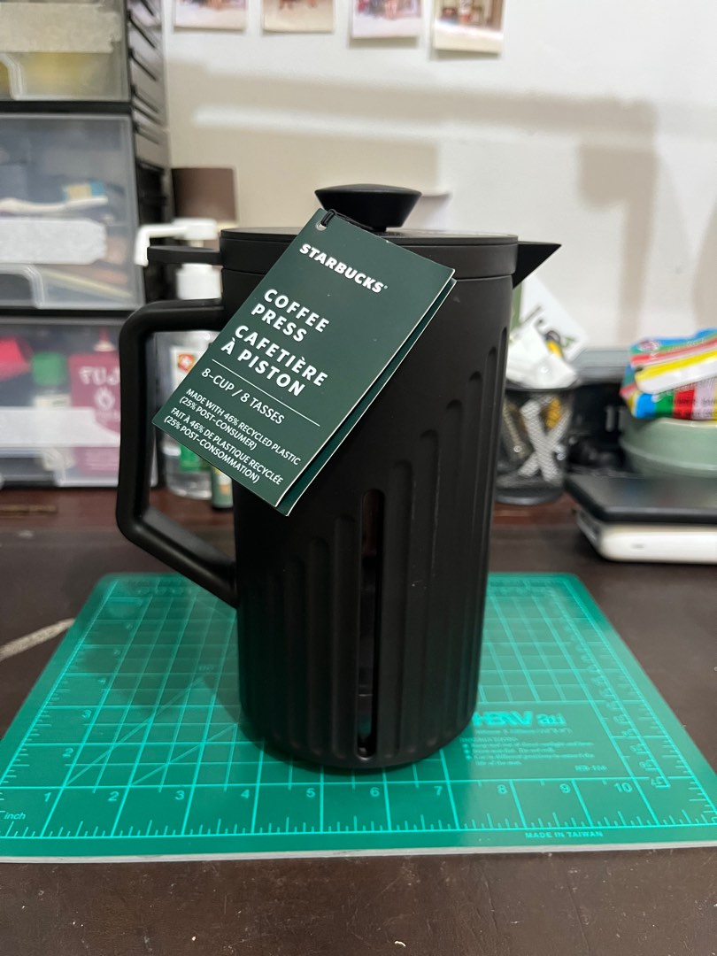 Starbucks 8 cup coffee Coffee Press, Furniture & Home Living