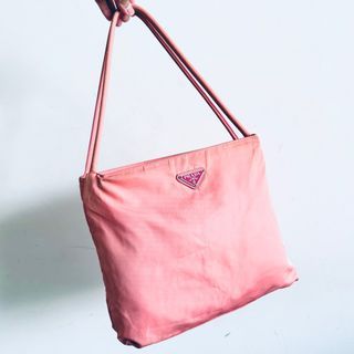 Tessuto cloth handbag Prada Red in Cloth - 21216813