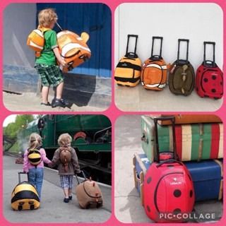Super Cute Children's Trolley Travel Bag 20L, Hobbies & Toys, Travel,  Luggage on Carousell