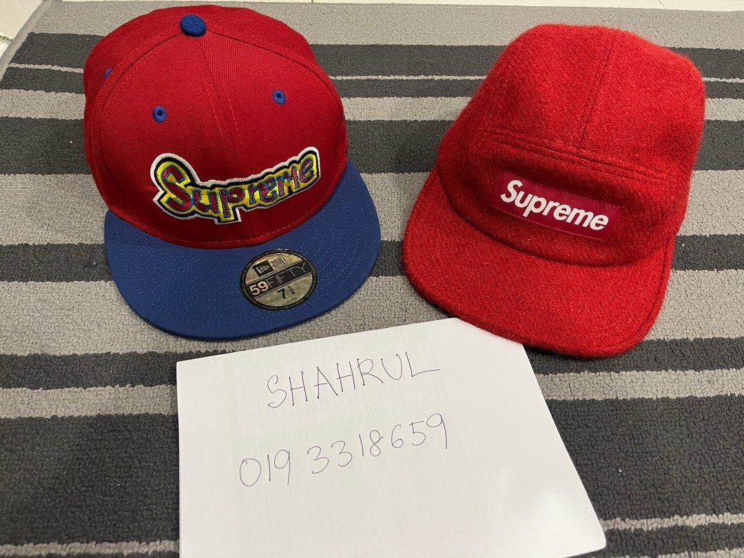 Supreme World Famous Box Logo New Era Red