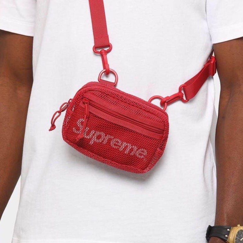 Supreme Small Waist Bag Red FW22, Men's Fashion, Bags, Sling Bags on  Carousell