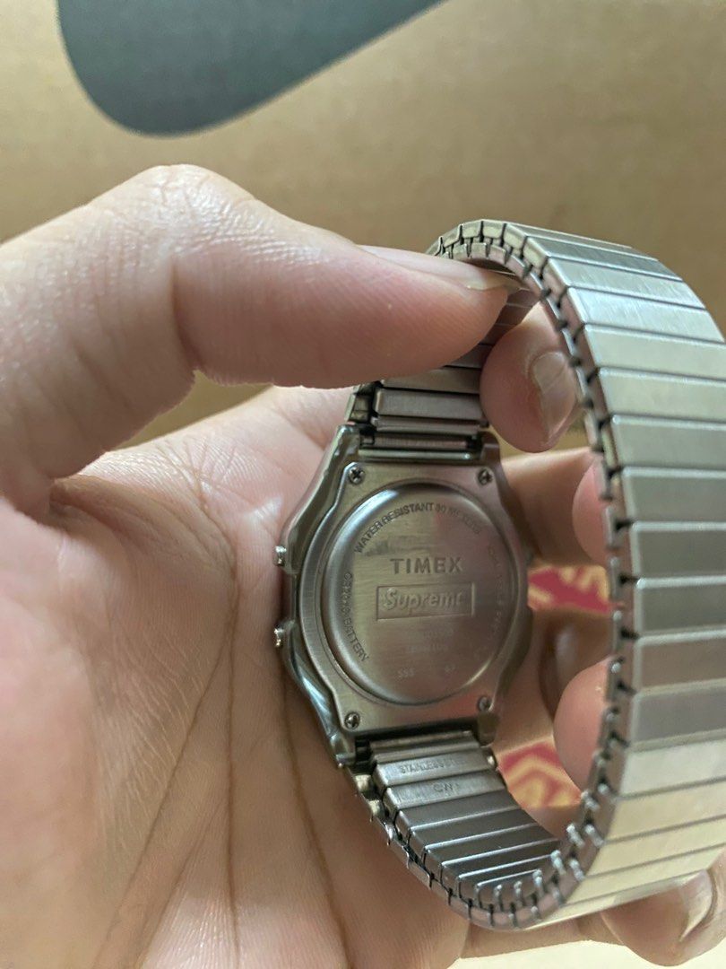 Supreme x sales timex digital watch