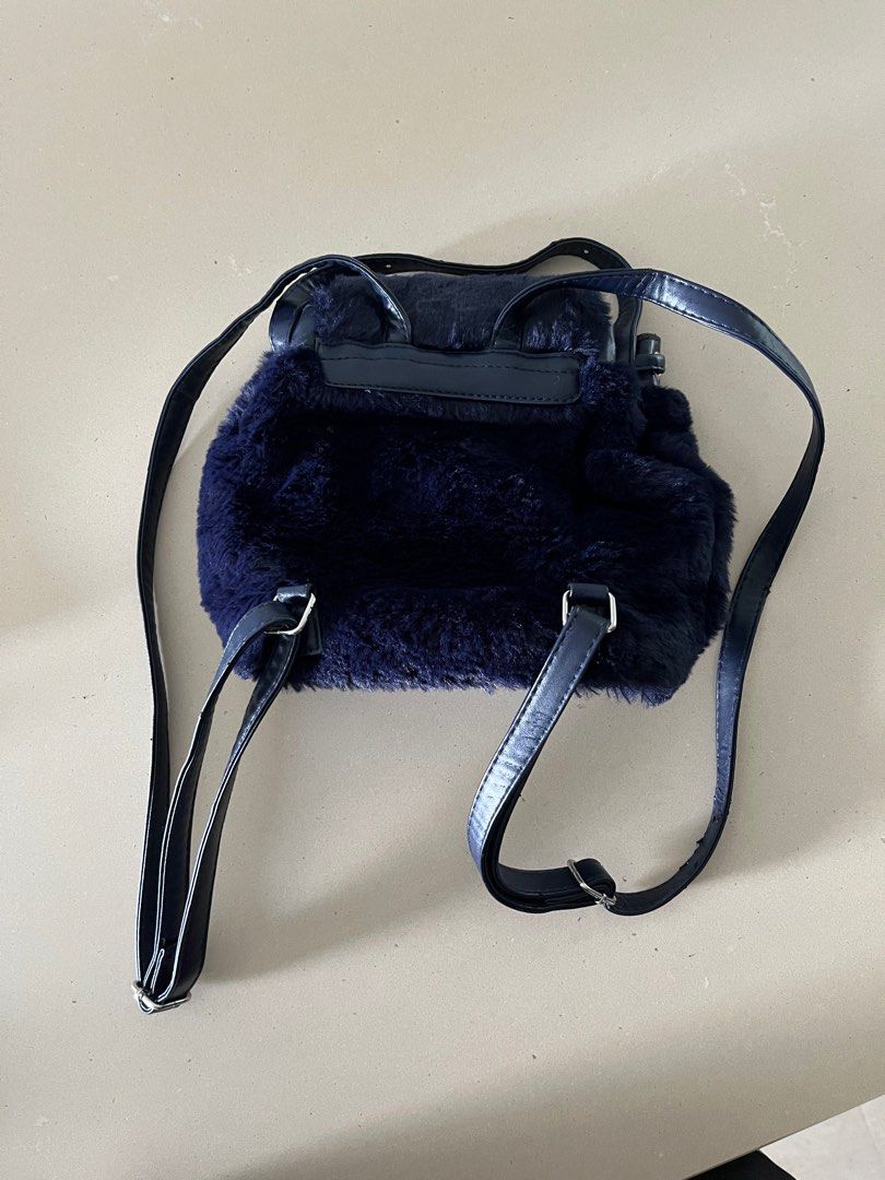 Swarovski Furry Mini Backpack, Women's Fashion, Bags Wallets