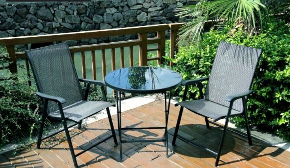 Table Set 1 2 4 Waterproof Outdoor Furniture Coffee Table Chair