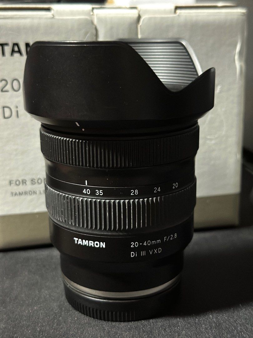 TAMRON 20-40mm F2.8 Sony Lens, Photography, Lens & Kits on Carousell