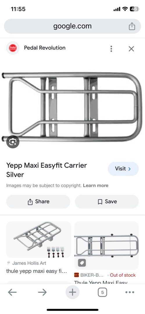 Yepp sales easyfit carrier