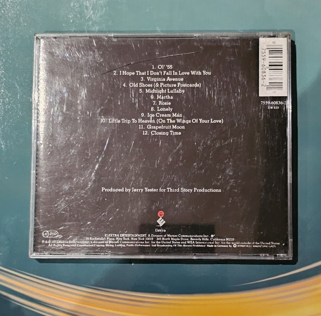 Tom Waits Closing Time CD NM, Hobbies & Toys, Music & Media, CDs & DVDs on Carousell