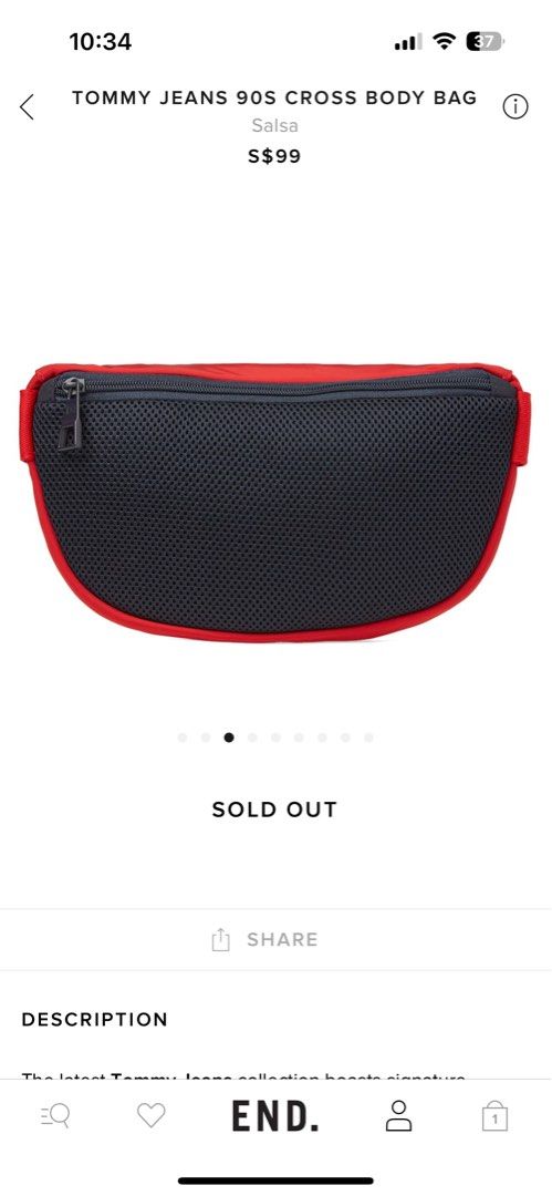 Tommy jeans 90s top bum bag
